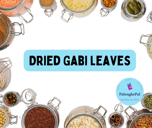 Dried Gabi Leaves